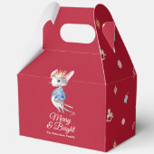 Merry & Bright Nutcracker Mouse Favor Box Bedankdoosjes (Achterkant)