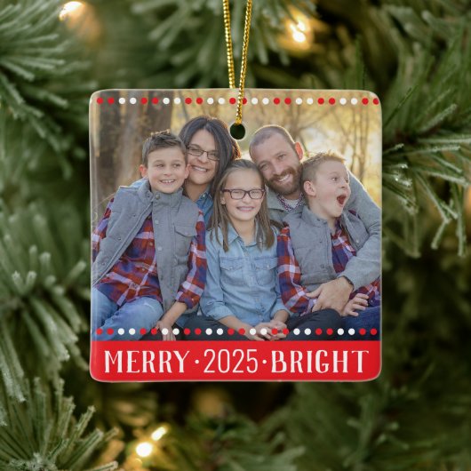 Merry & Bright Ornament (Boom)