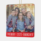 Merry & Bright Ornament (Links)