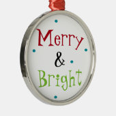 Merry & Bright Ornament (Rechts)