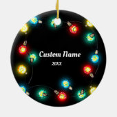 Merry & Bright Ornament - Kerstverlichting Decor (Achterkant)