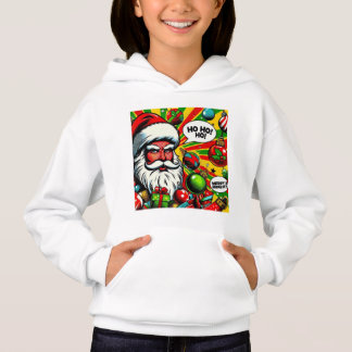 Merry & Bright Pop Art - T-shirt de Noël gras