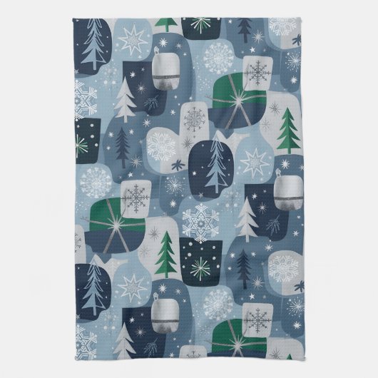 Merry & Bright Theedoek (Verticaal)