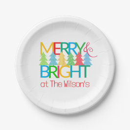 Merry & Bright Vakantiepapier Bord