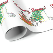 MERRY BUNMAS! CADEAUPAPIER (Rol Hoek)