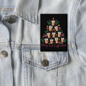 Merry & Caffeinated Xmas Coquette koffie latte Button (Insitu)