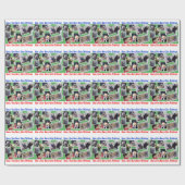 MERRY CAIRN TERRIER CHRISTMAS WRAPPING PAPER! CADEAUPAPIER (Vlak)