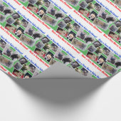 MERRY CAIRN TERRIER CHRISTMAS WRAPPING PAPER! CADEAUPAPIER (Hoek)
