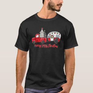 Merry Camping Vintage Truck Camper Rv'er T-shirt