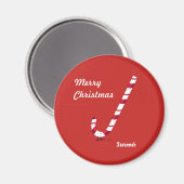 Merry Candy Cane | Magneet (Voorkant / Achterkant)