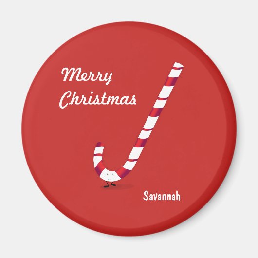 Merry Candy Cane | Magneet (Voorkant)