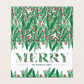 MERRY Carte pliée (Outside Unfolded)