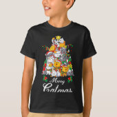 Merry Catmas Cat Christmas Tree Cat Lover T-shirt (Voorkant)