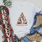 Merry Catmas Cat Christmas Tree T-shirt