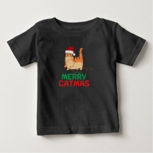 Merry Catmas Noël Funny T-shirt