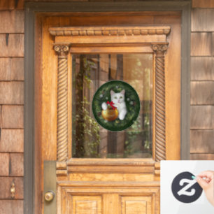 Merry Catmas Raamsticker