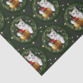 Merry Catmas Tissuepapier (Detail)