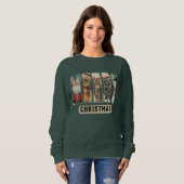 MERRY Character Collage Christmas Shirt Gift (Voorkant volledig)