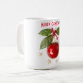 Merry Cherry Christmas Mug (Devant gauche)
