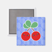Merry Cherry Kawaii Magnet (Recto/Verso)