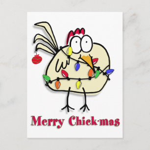 Merry Chick.mas Fun Feestdagenkaart