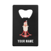 Merry Chillmas Meditating Zen Santa Holiday (Dos)