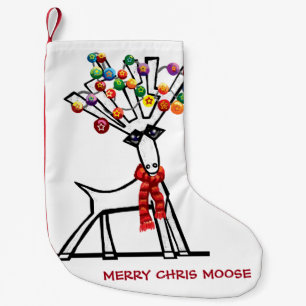 Merry Chris Moose Kleine Kerstsok