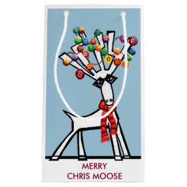 Merry Chris Moose of rendier Klein Cadeauzakje