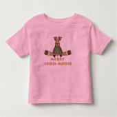 Merry Chris-Moose T-shirts en cadeautjes (Voorkant)