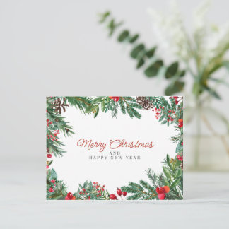 merry chrismas in u briefkaart