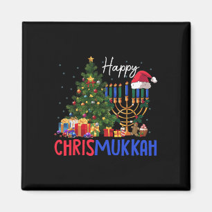 Merry Chrismukkah Happy Christmas Chanoeka 2 Magneet