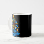 Merry Chrismukkah Holiday Hanukkah Family Matching Koffiemok (Voorkant links)