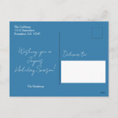 Merry Chrismukkah Interfaith Post Kaart (Achterkant)