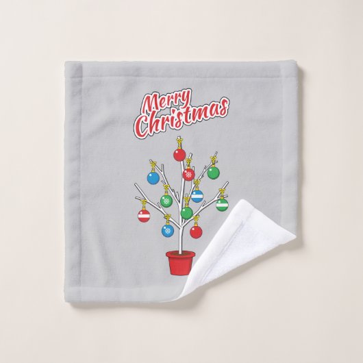 Merry Christmas (Gant de toilette)