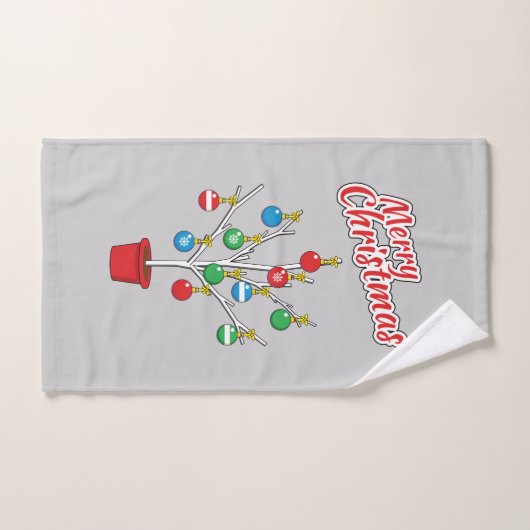 Merry Christmas (Serviette à main)