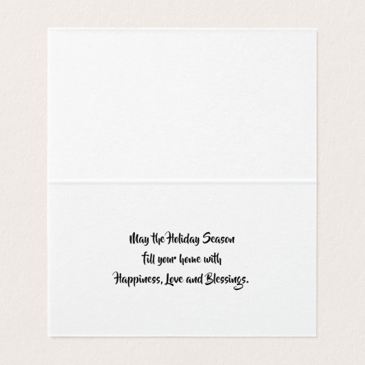 Merry Christmas (Inside Unfolded)