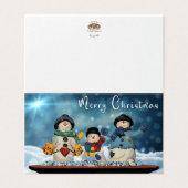 Merry Christmas (Outside Unfolded)