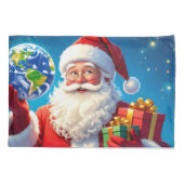 „Merry Christmas“1 Kussensloop (Achterkant)