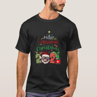 Merry Christmas 2021 Reindeer Funny Pajamas Family T-shirt