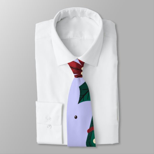 Merry Christmas Abstract Pattern Stropdas (Gebonden)