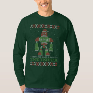 Merry Christmas AI Robot T-shirt