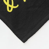 Merry Christmas & A Happy New Year Fireworks F Fleece Deken (Hoek)