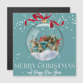 Merry Christmas and New Year Greeting (Voorkant / Achterkant)