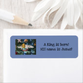 MERRY CHRISTMAS ANGEL - ÉTIQUETTE PERSONNALISÉ (En situation)