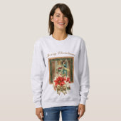Merry Christmas Angels sweatshirt (Voorkant volledig)