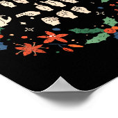 Merry Christmas Asl Sign Language Deaf Sped Women Poster (Hoek)