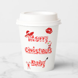 Merry Christmas Baby Papieren Bekers