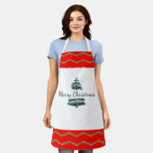 Merry Christmas Basic All-Over Print Schort (Gedragen)