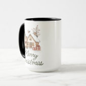 Merry Christmas Bear Mug for Family or Coworkers (Devant gauche)