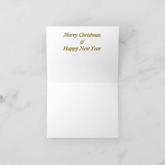 Merry Christmas Boho style  Feestdagen Kaart (Binnen)